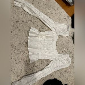 H&M white shirt.